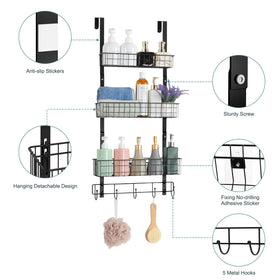 Versatile ETELI organizer for bathroom and kitchen organization.