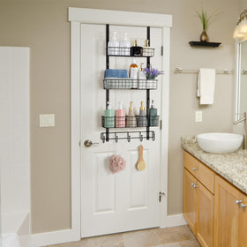 ETELI three detachable baskets keep items tidy and easy to reach.
