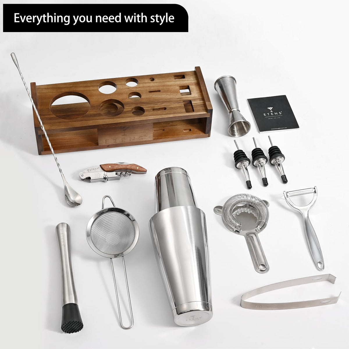 Etens luxury cocktail kit - perfect gift for cocktail enthusiasts.
