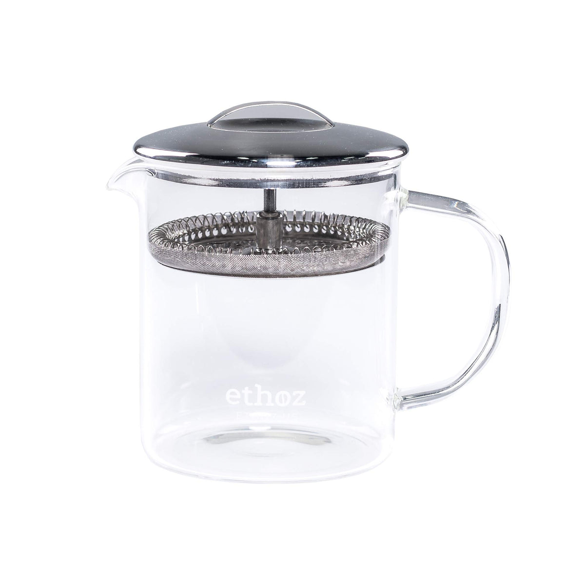 Ethoz Tea Brewer with borosilicate chamber for pure infusion and clarity