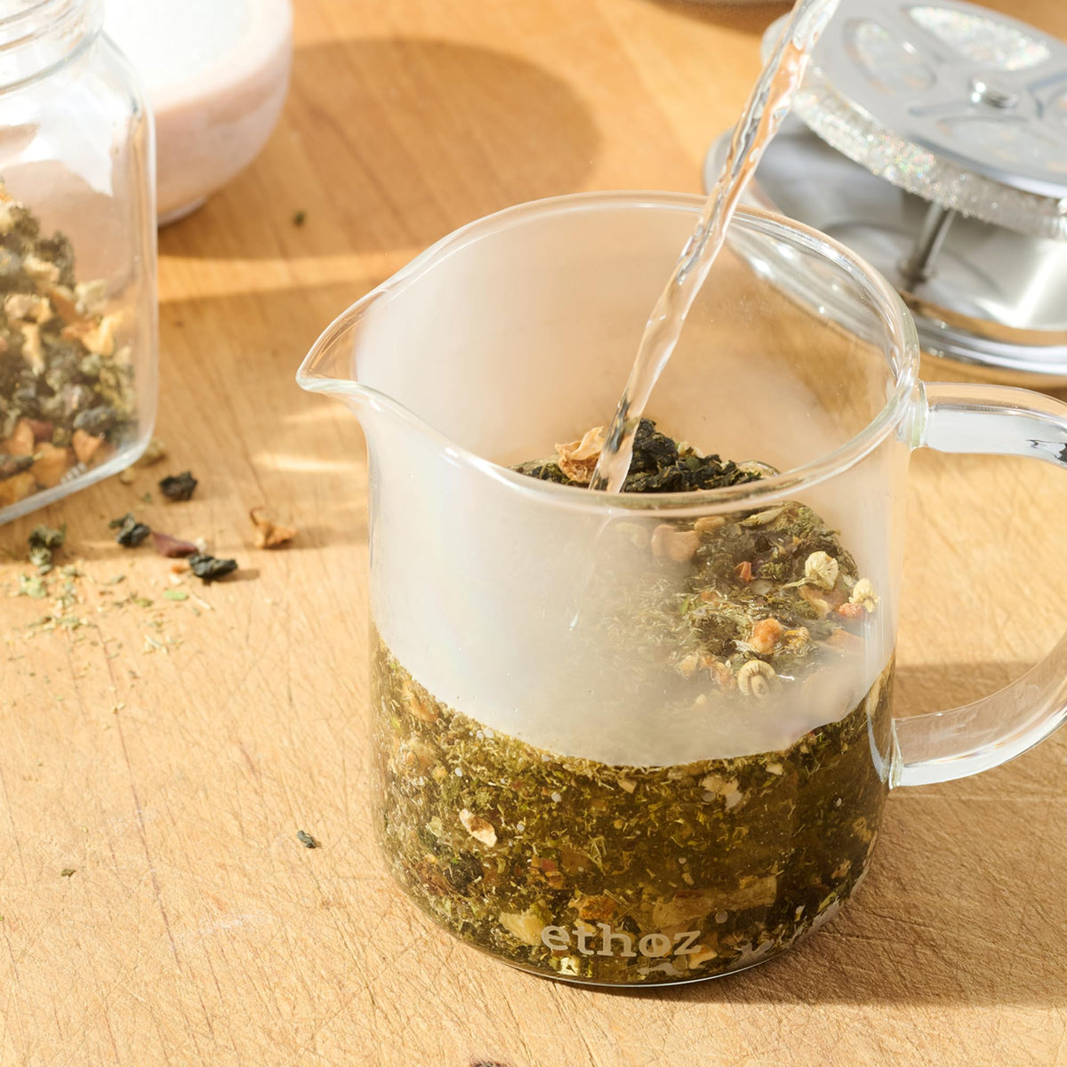 Ethoz Tea Brewer easy to clean with simple disassembly