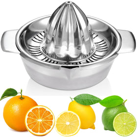 Etinslant citrus juicer cone enables fast, seed-free juice extraction.