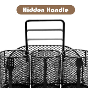 ETlanding outdoor picnic caddy ideal for tabletop meals and gatherings