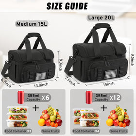 ETRONIK dual-compartments illustrate hot and cold separation for fresh meals