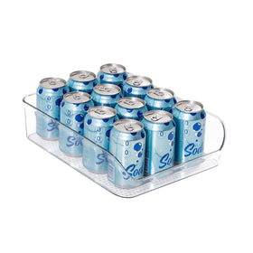 Ettori freezer-friendly bin keeps cans and snacks neatly contained.