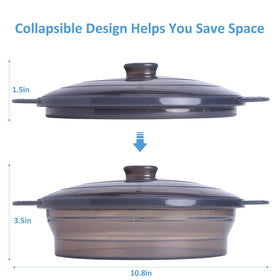 EuChoiz BPA-free silicone steamer built for safe microwave cooking.
