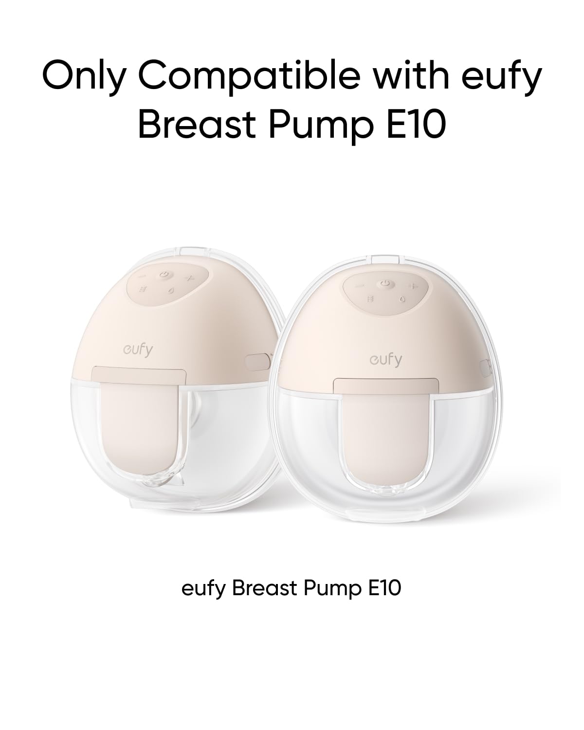 Eufy BPA-free milk container highlights reusable storage for pumped milk.