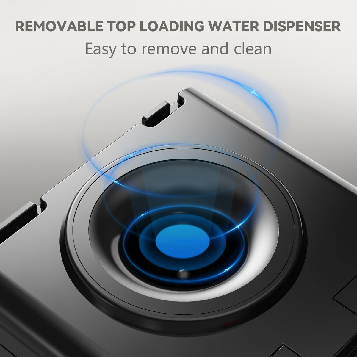 EUHOMY hot water spout two-step safety lock prevents accidental burns
