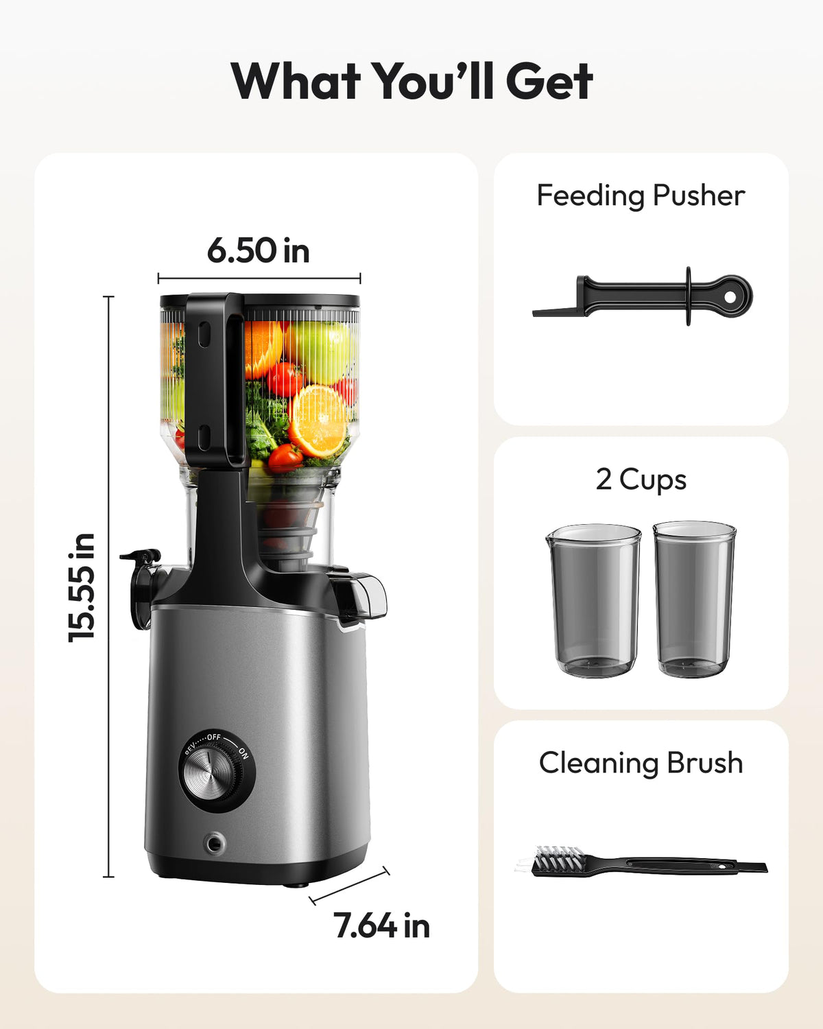 EUHOMY 99.6% juice yield maximizes output