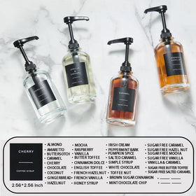 Euiaey weighted black glass base keeps bottles steady on busy counters
