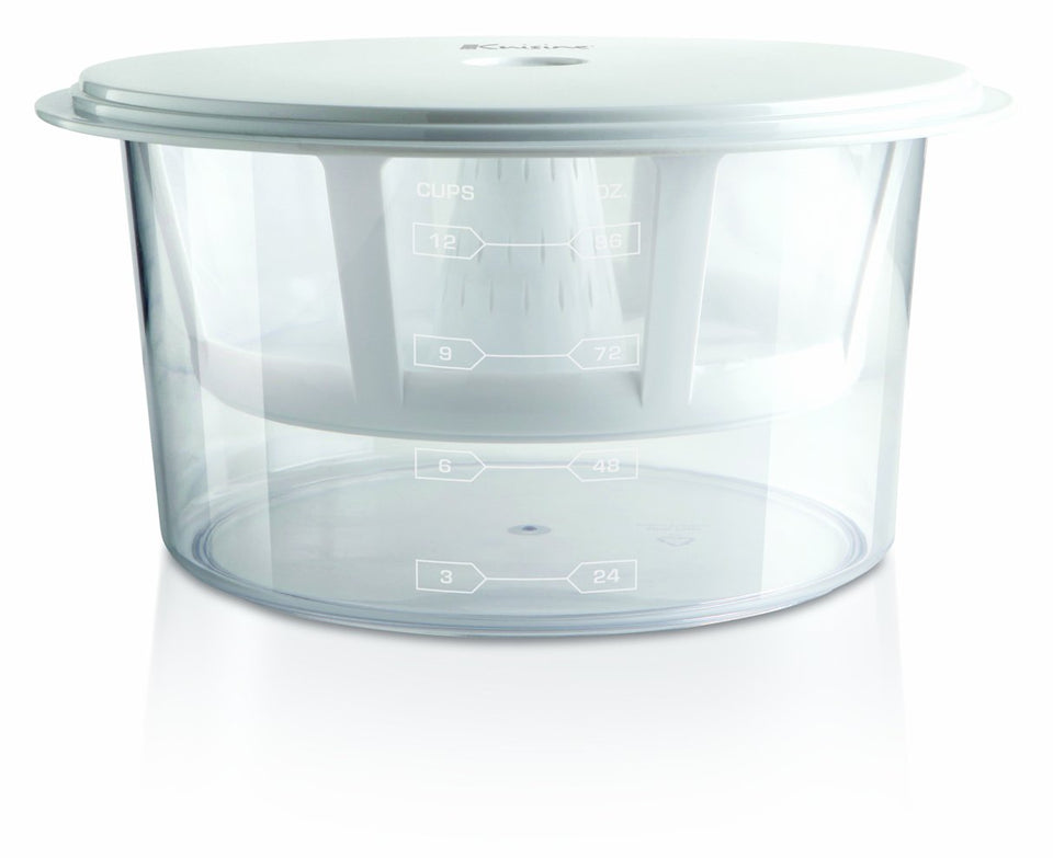 Euro Cuisine GY50 yogurt maker front view for easy at-home Greek yogurt.