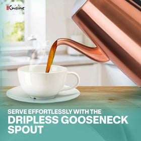 Euro Cuisine PER12 detachable cord allows serving anywhere.
