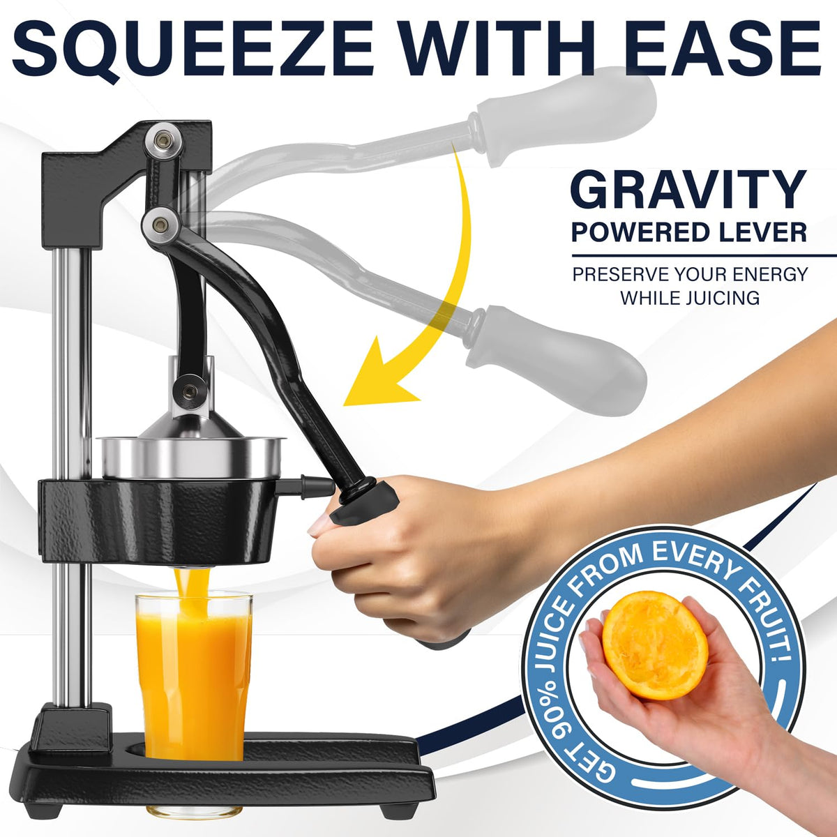 Eurolux juicer press for pomegranates delivering smooth juice.