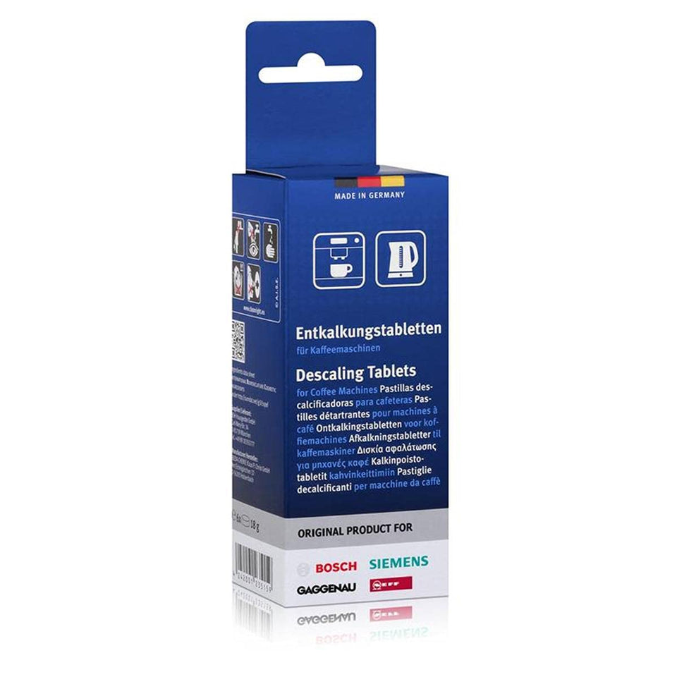 Europart Bosch decalc tablet pack—descale coffee machines for smoother operation.