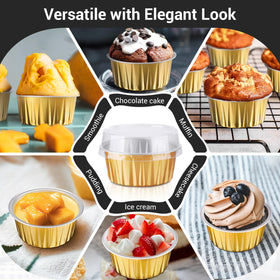 EUSOAR party-favor foil cups elevate celebration presentation