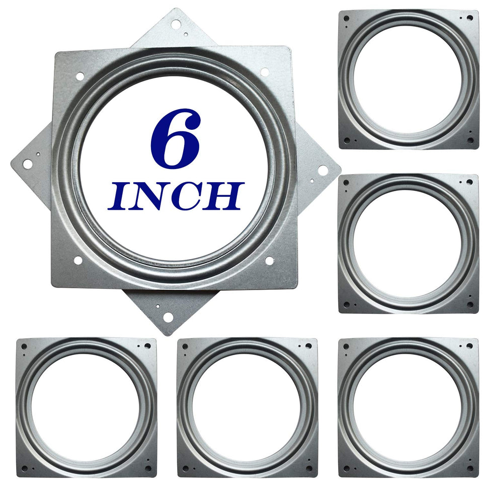Evadow 6-Inch Lazy Susan hardware for easy DIY turntables and serving trays