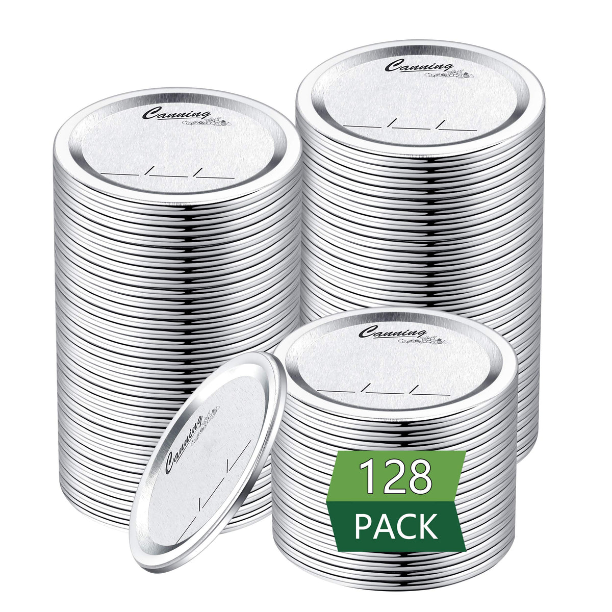 EvaHab regular-mouth lids seal Ball and Kerr jars securely for long-term freshness.