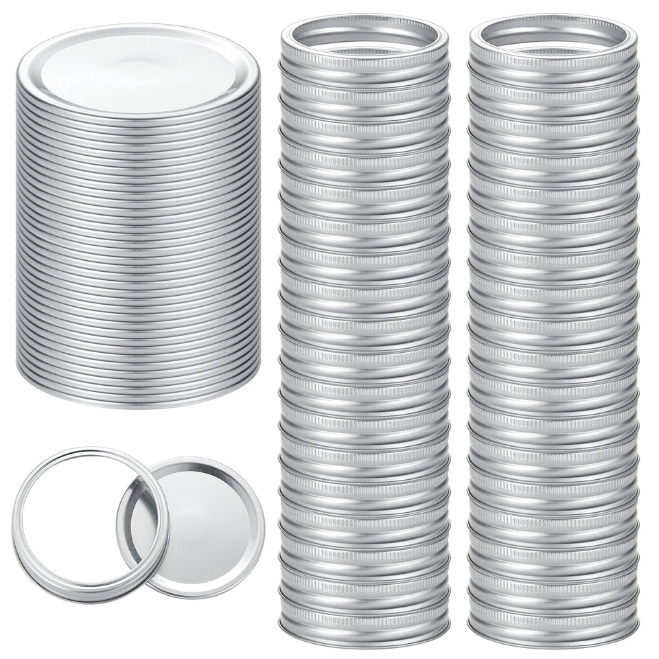 EvaHab wide-mouth lids for Ball jars provide a secure preserving fit.