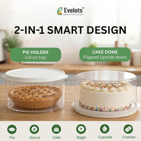 Evelots reusable BPA-free plastic carrier supports eco-friendly storage.