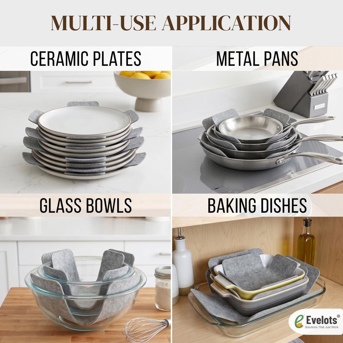 Evelots Vermont-based brand delivers durable protectors for kitchen use.