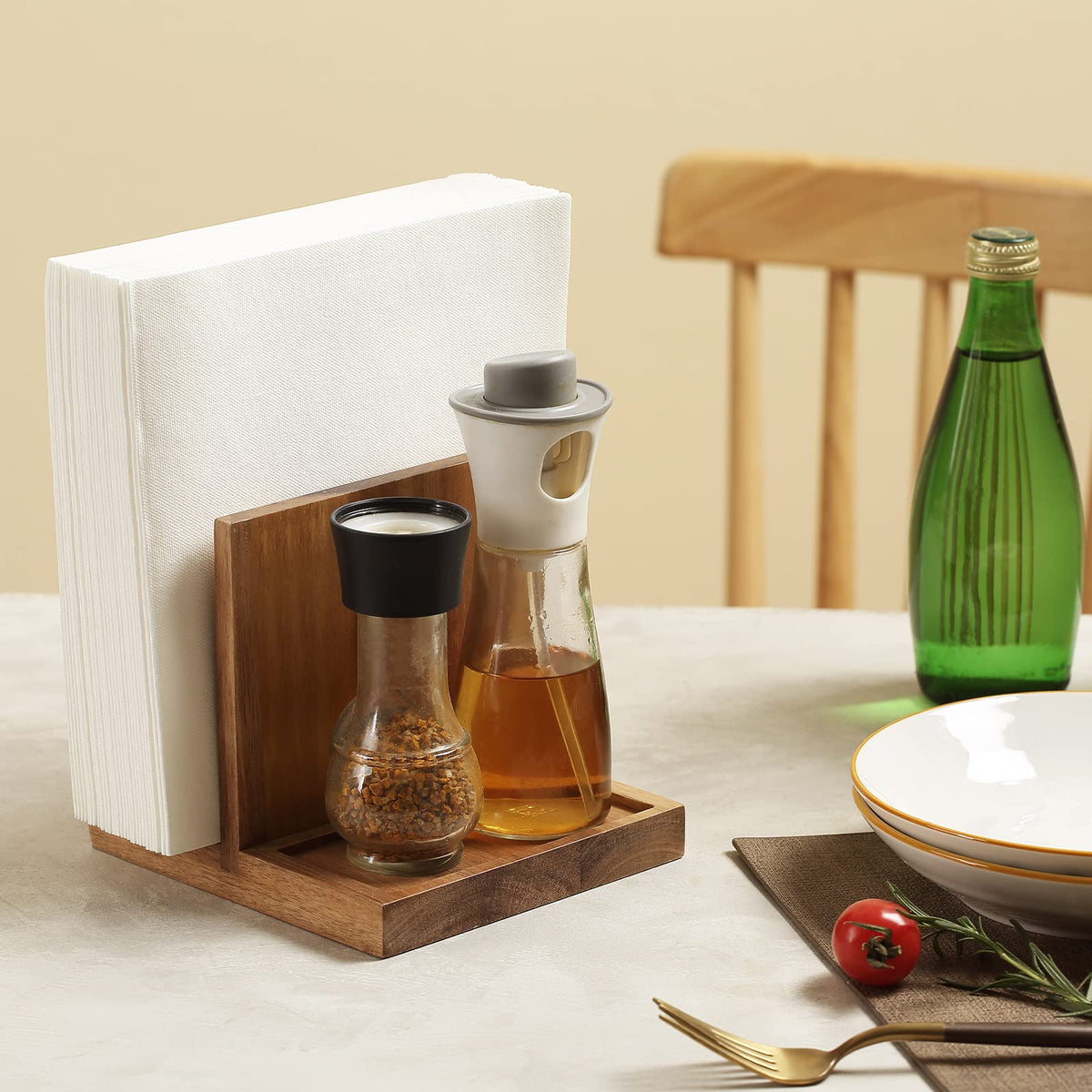 EverBBKing kitchen or bar setup enhanced by elegant wood accents.