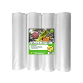 EverFresh 11x25 vacuum-sealer rolls with embossed 15mil design for stronger seals and extended freshness.