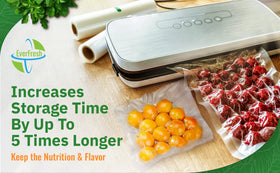 EverFresh BPA-free food-grade material ensures safe contact and versatile kitchen use.