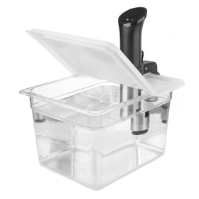 EVERIE 12-quart sous vide container, ample capacity for cooking multiple portions at once.