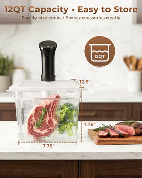 EVERIE lid works with Instant Pot hole, enabling flexible integration with popular devices.
