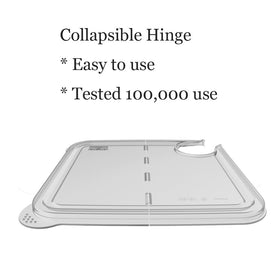 EVERIE lid for Rubbermaid 12qt helps evaporation control during extended sous vide cooks.