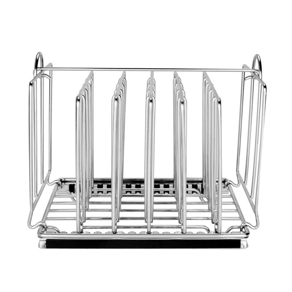 Everie Rack04 dividers provide stable separation to reduce bag shifting during water circulation.