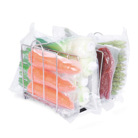 Everie Rack04 stainless steel construction delivers durable, everyday use in sous vide setups.