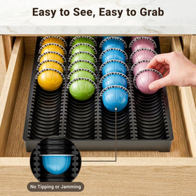 EVERIE Vertuo-compatible tray holds multiple capsule sizes in one place for flexible mornings