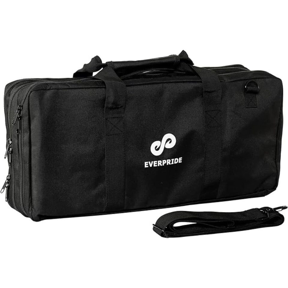 EVERPRIDE chef knife bag with 20 slots keeps blades organized for professionals.