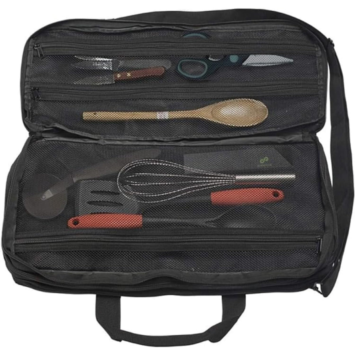 EVERPRIDE bag accommodates knives up to 20.5 inches for tall chef tools.