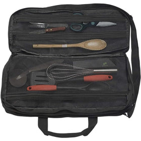 EVERPRIDE bag accommodates knives up to 20.5 inches for tall chef tools.