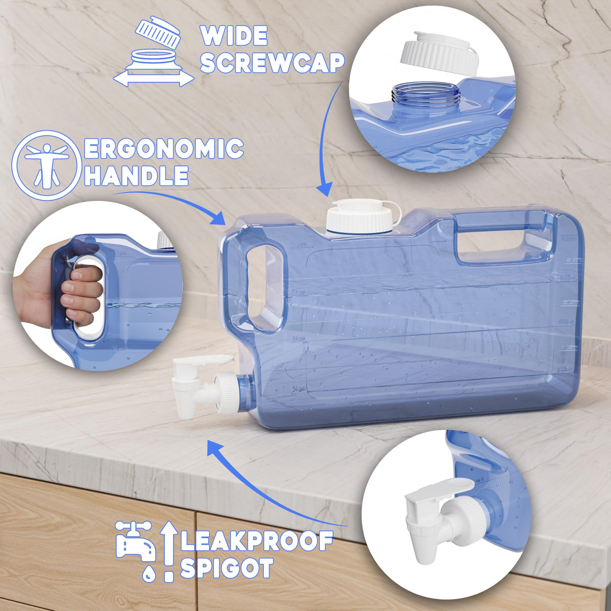EverQuench slim fridge dispenser dimensions fit into compact refrigerators.