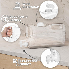 EverQuench slim fridge design highlights compact footprint for narrow spaces.