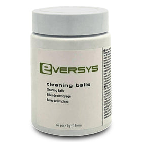 Eversys cleaning balls packaging, ready for convenient machine maintenance.