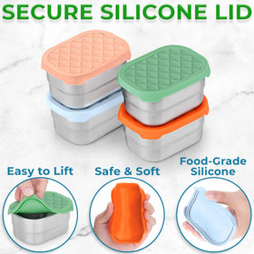 Everusely freezer-safe containers keep leftovers fresh.