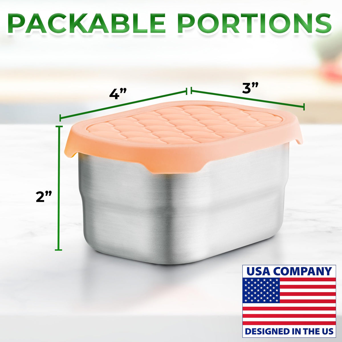Everusely leakproof lids secure sauces during travel.