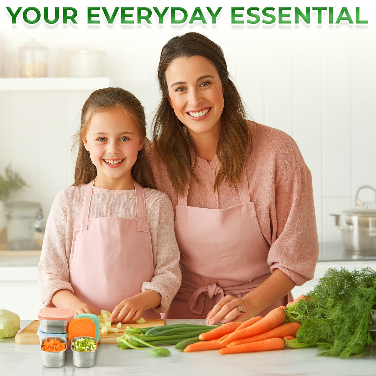 Everusely portion-control snack containers help manage servings.