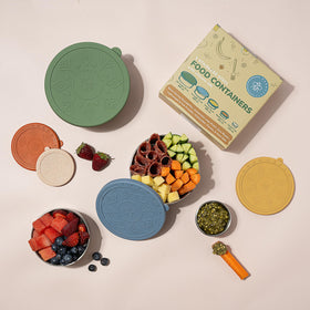 Everusely stackable design saves cabinet space and simplifies organization.