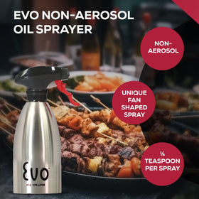 18-8 stainless steel body resists fingerprints and cleans easily.