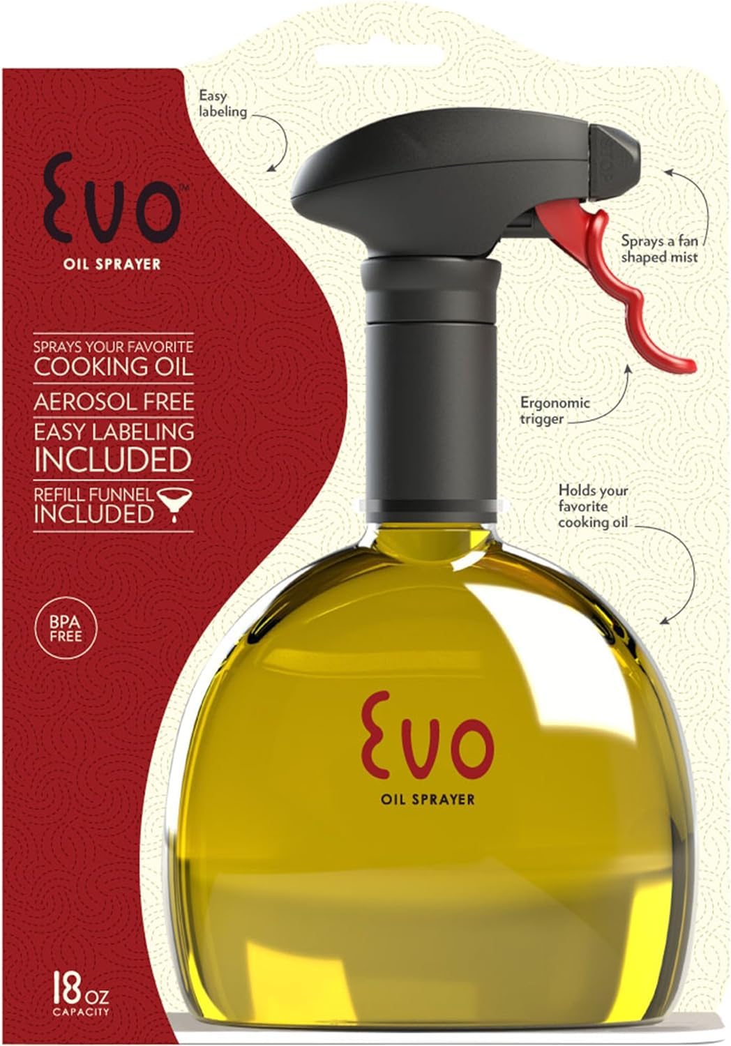 Evo bottle bands help you identify contents at a glance