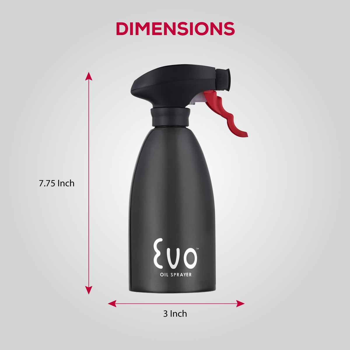 Evo Oil Sprayer used with olive oil for precise spraying