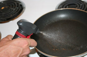 Evo Oil Sprayer is top-rack dishwasher safe for easy cleanup