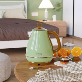 Evoloop 1.7L stay-cool handle supports safe pouring.