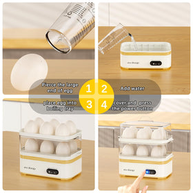 Evoloop parts are dishwasher-safe for quick cleanup.