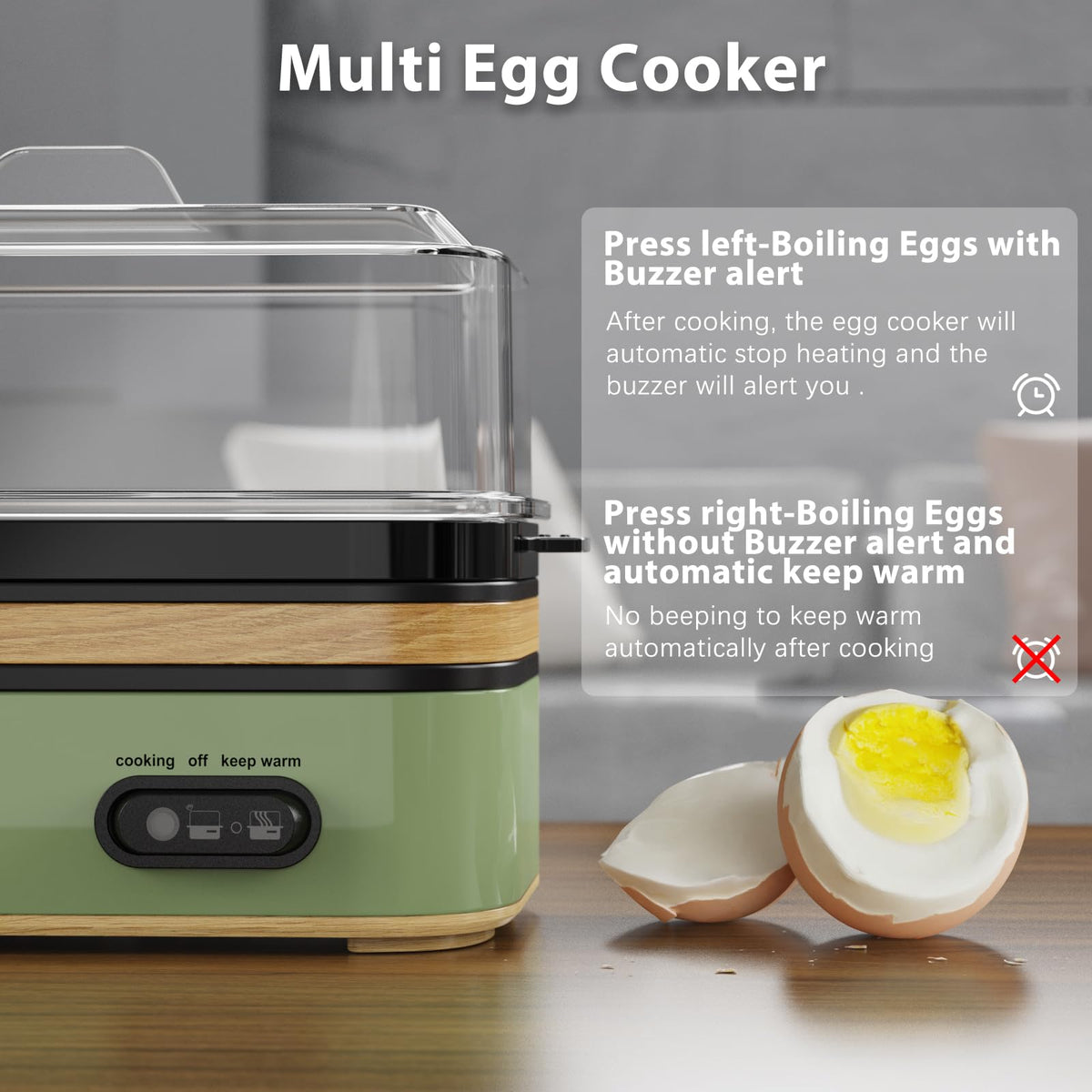 Evoloop Rapid Egg Cooker poached eggs tray for restaurant-style results.